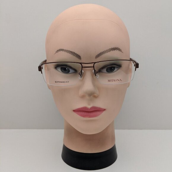 🕶️ Merona M7 2065 Eyeglasses 57/17-145 / ALJ640🕶️ - Picture 8 of 9